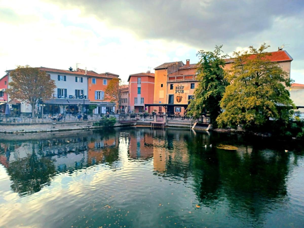 L'Isle Sur La Sorgue, Appartement 2 Pieces Jardin Parking Luaran gambar